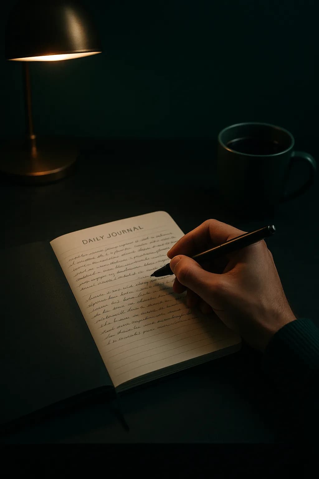 Linjoy journal entry screen